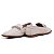 Mocassim Feminino Casual Off White Bico Quadrado - Imagem 5