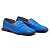 Mocassim Feminino Casual Azul  Bico Quadrado - Imagem 2