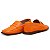 Mocassim Feminino Casual Laranja Bico Quadrado - Imagem 5