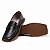 Mocassim Feminino Casual Preto Bico Quadrado - Imagem 4