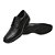 Sapato Casual Masculino Preto Confort Macio Couro Legítimo Numeração 33 ao 46 - Imagem 4