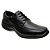 Sapato Casual Masculino Preto Confort Macio Couro Legítimo Numeração 33 ao 46 - Imagem 1