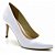 Scarpin Feminino Branco Bico Fino - Imagem 1