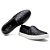 Tênis Feminino Slip On Couro Legítimo Preto - Imagem 2