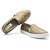 Tênis Feminino Slip On Couro Legítimo Dourado - Imagem 2