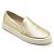 Tênis Feminino Slip On Couro Legítimo Dourado - Imagem 1