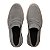 Sapato Loafer Casual Masculino Couro Camurça Cinza - Imagem 3