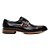 Sapato Social Preto Masculino Linha Comfort Solado Couro - Imagem 2