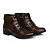 Bota Feminina Marrom Cano Curto Camellia - Imagem 2