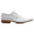 Sapato Social Branco Masculino Cadarço - Imagem 2
