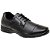Sapato Masculino Cadarço Couro Preto Linha Comfort Torani Numeração 33 ao 46 - Imagem 1