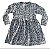 Vestido estampa de oncinha -  Manga Longa - Infantil - Tam 03 - Yoyo Kids - Imagem 1