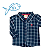 Camisa Infantil Xadrez Masculino com fechamento em botão - Marisol - Imagem 1