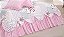 Kit Colcha Cobre leito Belize casal queen 05 pçs rosa - Imagem 1