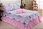 Kit Colcha Cobre leito Belize casal king size 05 pçs rosa - Imagem 2