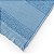 Kit com 12 Toalha Social Franjinha 23cm x 39cm Azul Pacifico - Imagem 4