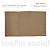 Kit 12 toalhas de lavabo social Marrom Claro Cogumelo - Imagem 1