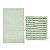 Kit 12 toalhas de lavabo social Verde Matcha - Imagem 1
