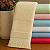 Kit com 12 Toalha Social Franjinha 23cm x 39cm Bege Capuccino - Imagem 3