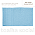 Kit 12 toalhas de lavabo social Azul Clarinho - Imagem 1