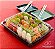 Embalagem de sushi com tampa Galvanotek GO 918 - 100 unidades - Imagem 1