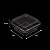 Embalagem para doce quadrado 200ML Galvanotek G 650 - 25 unidades - Imagem 2