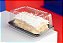 Embalagem para mini torta, bolo em fatia Galvanotek G 62M - 10 unidades (BASE PRETA) - Imagem 3