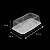Embalagem para mini torta, bolo em fatia Galvanotek G 62M - 10 unidades (BASE PRETA) - Imagem 3