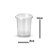 Embalagem pote redondo com tampa 500ml - Galvanotek G 310/500 - 25 unidades - Imagem 1