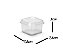 Pote Quadrado G 377 freezer e microondas 250ml - 20 unidades - Imagem 2
