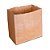 Saco Kraft liso para delivery GG 31x19x31 - 50 unidades - Imagem 3
