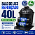 Saco de Lixo Preto Reforçado 40L - 5kg - Imagem 1