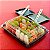 Embalagem de sushi com tampa Galvanotek GO 918 - 10 unidades - Imagem 2