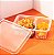 Embalagem Pote Freezer Microondas com Divisória 475ml Galvanotek G 321 - 10 Unidades - Imagem 1