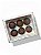 Caixa Base Brigadeiro - N1 (9cm x12cm x4cm) - 1 unidade Branca Estampada - Assk - Imagem 3