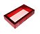 Caixa para barra 300g 9x16,5x3,2 Vermelho Texturizado - 10 Unidades - Imagem 1