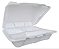Lancheira de Isopor LCH8 26,2x23,8x8,5 - 100 Unidades - Imagem 3