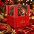 Caixa Para Panetone 500g Brilhos de Natal 15x15x17 - 1 Unidade - Imagem 2