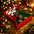 Caixa Árvore 3 Doces Feliz Natal - 1 Unidade - Imagem 1