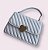Bolsa Transversal Matelassê - Cor Branco, Couro Sintético - Modelo Paris - Imagem 1