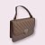 Bolsa Transversal Matelassê - Cor Bege, Couro Sintético - Modelo Paris - Imagem 2