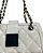 Bolsa Tiracolo Matelassê - Cor Branco Pérola, Couro Sintético - Modelo Malta - Imagem 3