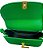 Bolsa Transversal Arredondado - Cor Verde, Couro Sintético - Modelo Pequim - Imagem 2