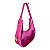 Bolsa Baguette Canoa - Cor Rosa, Couro Sintético - Modelo Lívia - Imagem 2