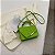 Bolsa Transversal com Alça de Mão Média - Cor Verde, Couro Sintético - Modelo Giulia - Imagem 1