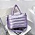 Bolsa Tote Puffer - Cor Lilás, Poliéster - Modelo Hannah - Imagem 2