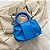 Bolsa de mão - Cor Azul, Couro Sintético - Modelo Chiara - Imagem 1
