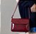 Bolsa quadrada envernizada - Cor Cherry red, Couro Sintético - Modelo Sammy - Imagem 5