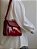 Bolsa quadrada envernizada - Cor Cherry red, Couro Sintético - Modelo Sammy - Imagem 1