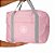 Bolsa Viagem - Cor Rosa, Tactel - Modelo Flora - Imagem 1